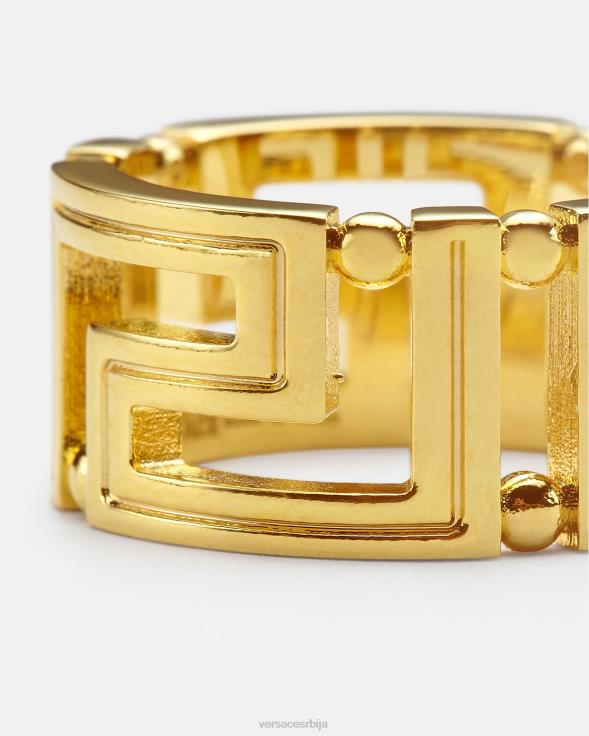 Жене Versace злато греца ринг Прибор 2DJLH753
