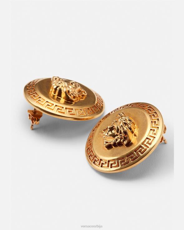Жене Versace данак злато трибуте медуса студ минђуше Прибор 2DJLH794