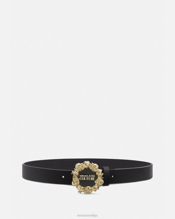 Жене Versace црн лого појас Прибор 2DJLH2340