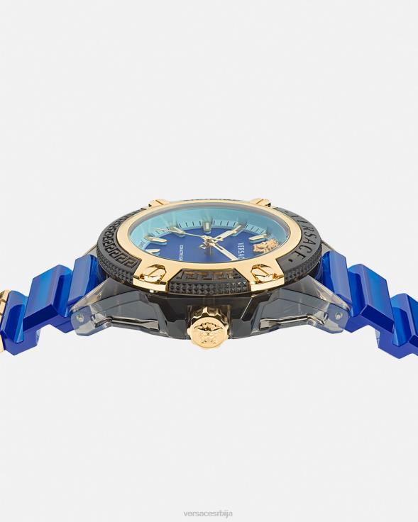 Жене Versace пнул икона активан индигло сат Прибор 2DJLH942