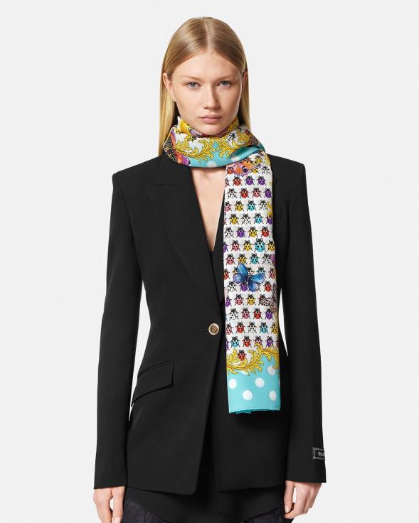 Жене Versace принт лептирићи свилени шал Прибор 2DJLH894