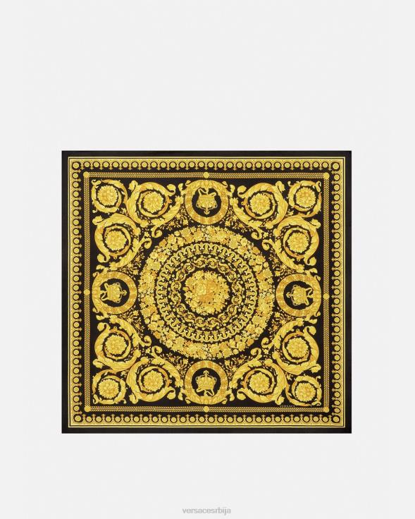 Жене Versace принт бароко велики свилени фоулар Прибор 2DJLH902