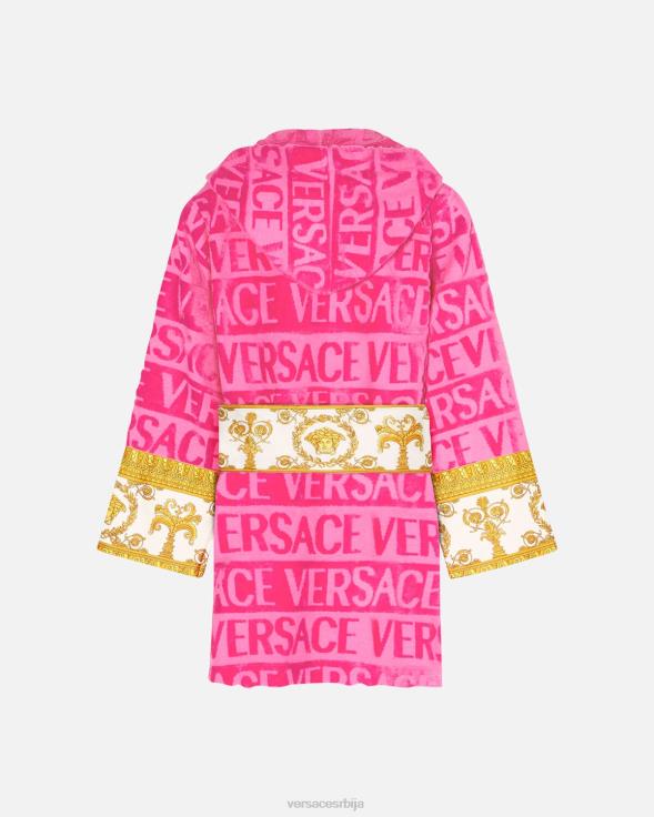 Жене Versace фуксија свуда кратак баде мантил доњи веш и одећа за плажу 2DJLH1093