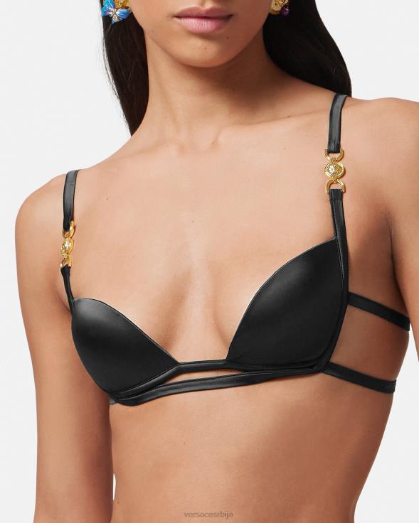 Жене Versace црн медуса '95 грудњак доњи веш и одећа за плажу 2DJLH1032