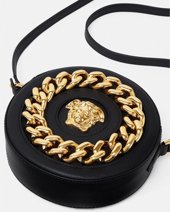 Жене Versace црн ла медуса округла торба за камеру торбе 2DJLH355