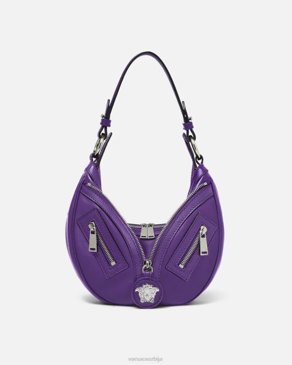 Жене Versace љубичаста поновите малу скитницу торбе 2DJLH294
