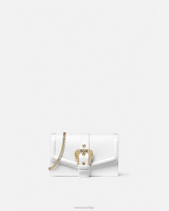 Жене Versace бео цоутуре1 торба за раме торбе 2DJLH2317