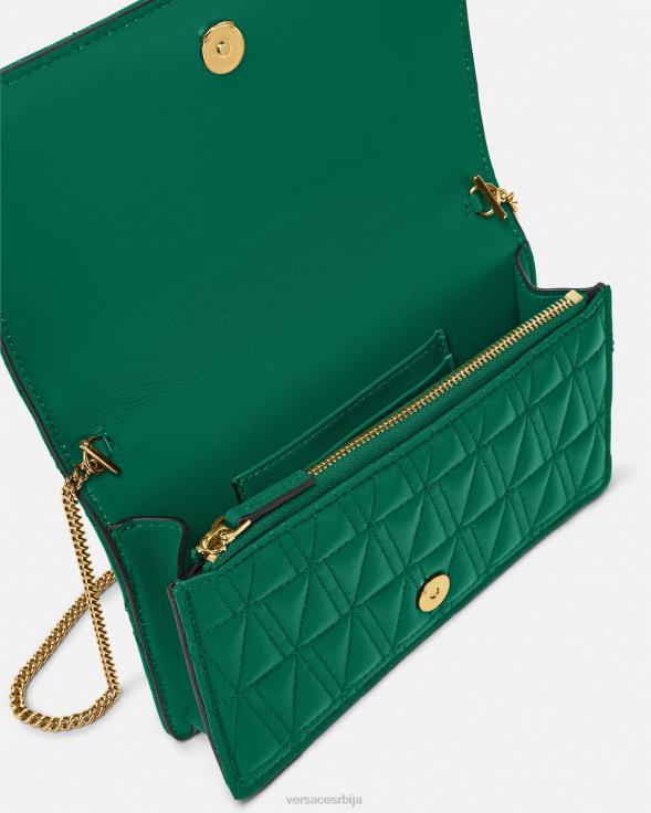 Жене Versace зелен виртус квачило торбе 2DJLH370