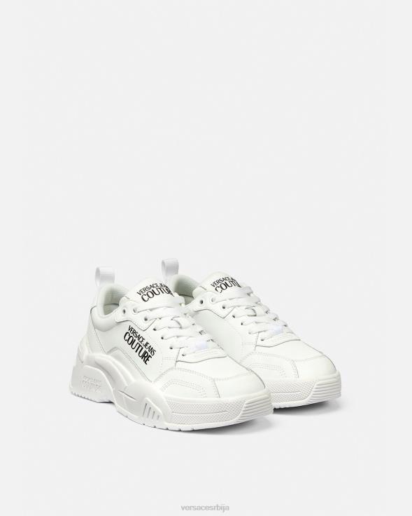 Жене Versace бео старгазе патике ципела 2DJLH2266