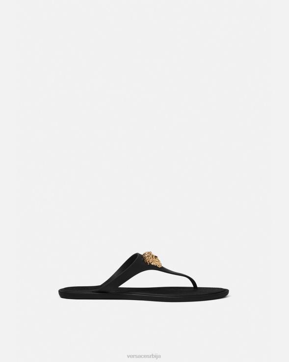 Жене Versace црн медуса сандале ципела 2DJLH453