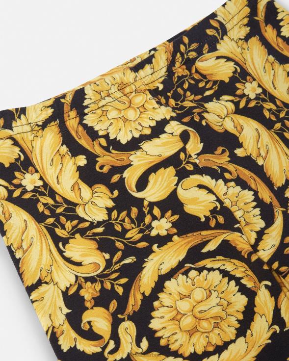 деца Versace принт бароко беби хеланке одећу 2DJLH1861