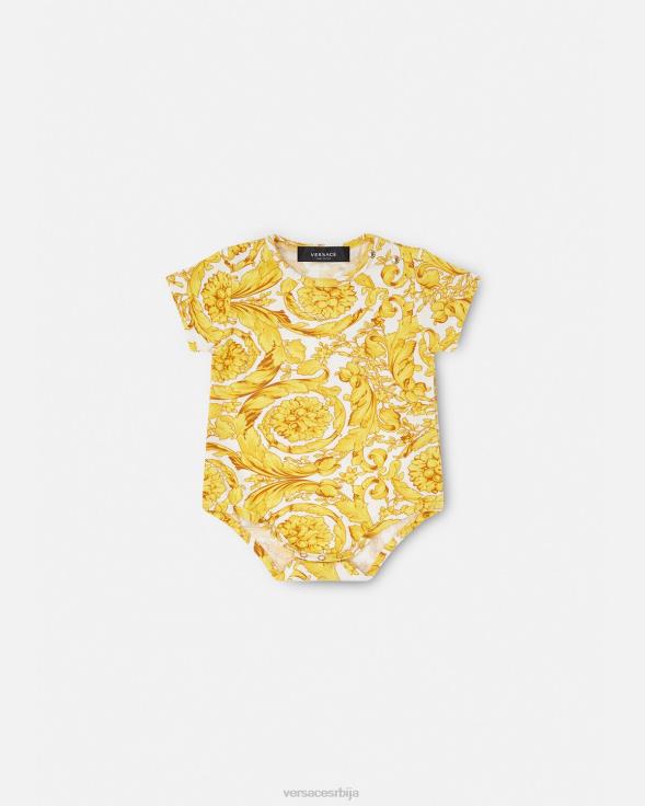 деца Versace принт бароццо комбинезон за бебе одећу 2DJLH1829