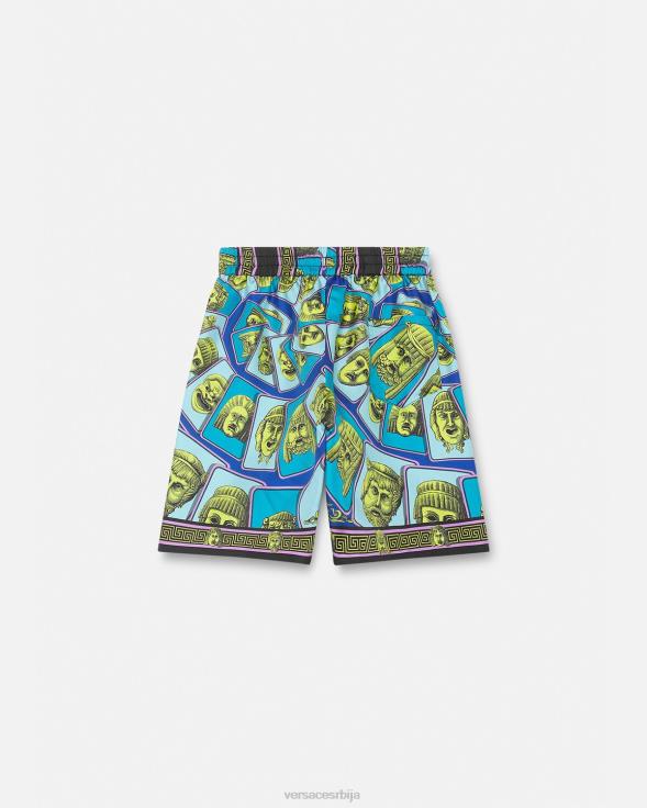 деца Versace принт ле масцхере свилене гаћице одећу 2DJLH2122