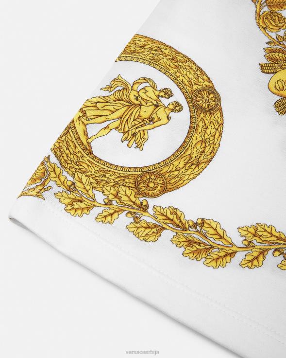деца Versace принт маскера барокна мајица одећу 2DJLH2124