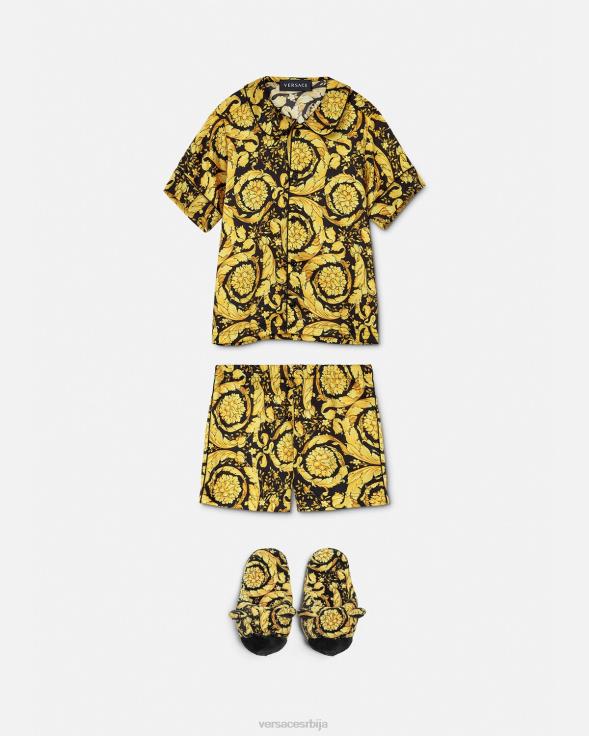 деца Versace принт бароко комплет пиџаме одећу 2DJLH1989