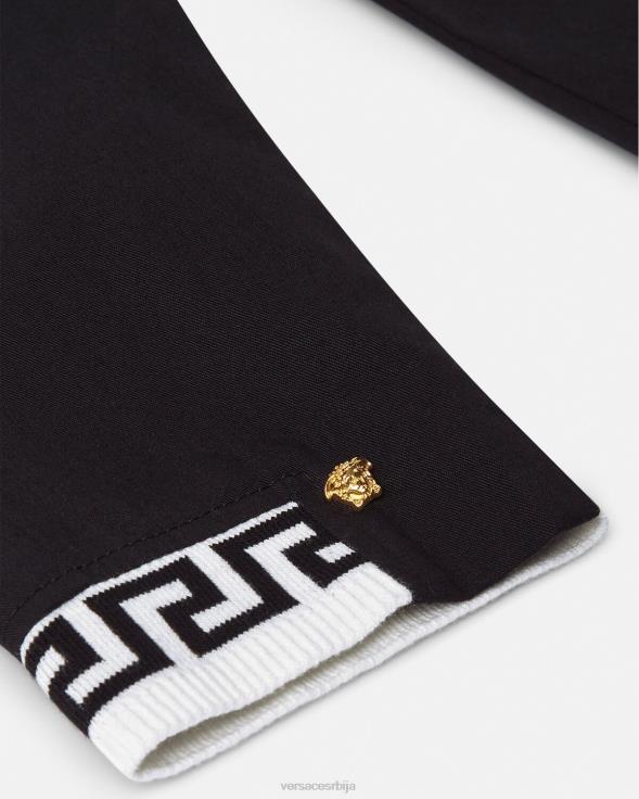 деца Versace црн греца панталоне за бебе одећу 2DJLH1906