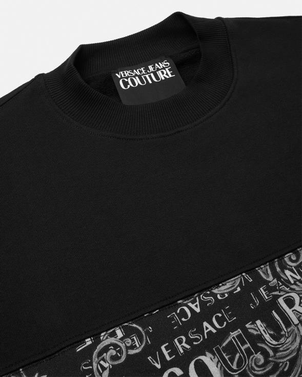 мушкарци Versace црн лого цоутуре дукс одећу 2DJLH2406