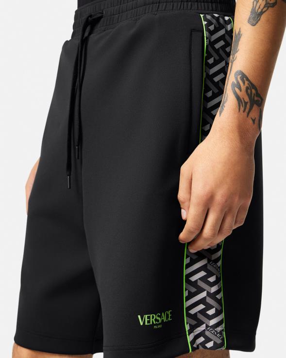 мушкарци Versace принт ла греца најлон шорц за теретану одећу 2DJLH1459