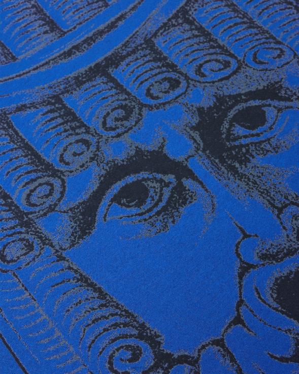 мушкарци Versace Плави ла масцхера мајица одећу 2DJLH1383