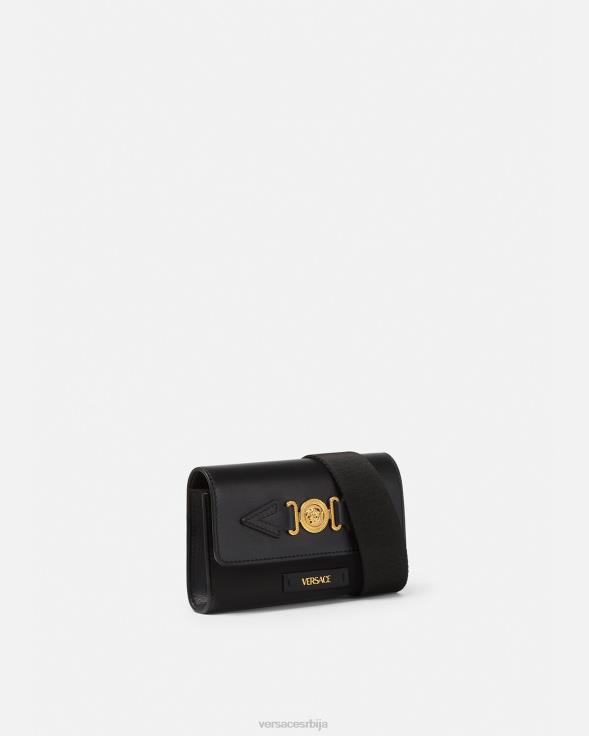мушкарци Versace црн медуса биггие торба за каиш торбе 2DJLH1470