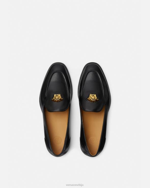 мушкарци Versace црн ла медуса папуче ципела 2DJLH1569