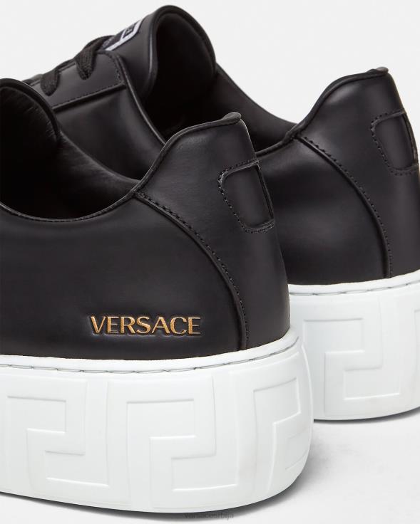 мушкарци Versace црн греца патике ципела 2DJLH1547