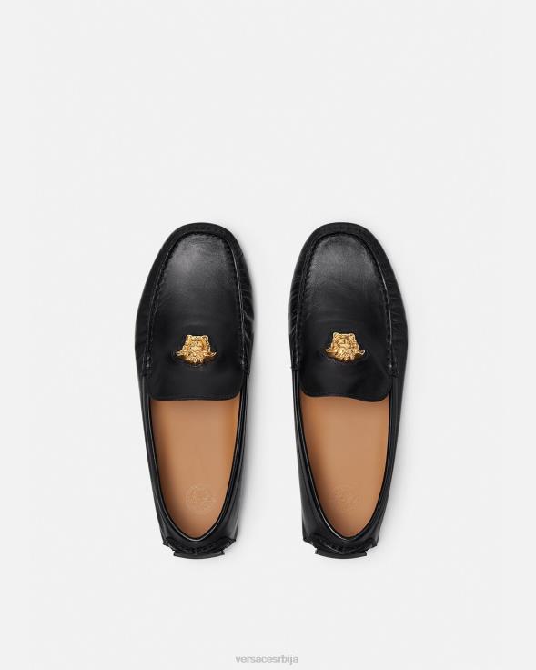 мушкарци Versace црн ципеле возача ла медуса ципела 2DJLH1602